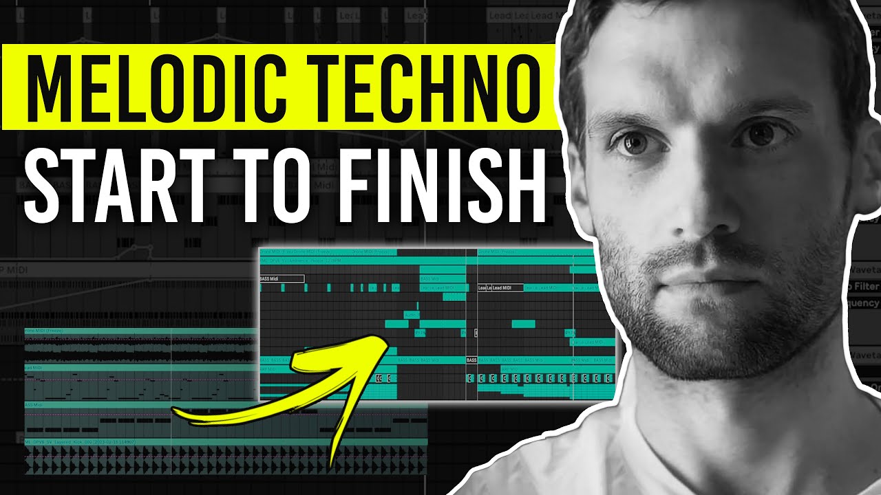 Making A Track From START TO FINISH | Melodic Techno | Ableton only ...