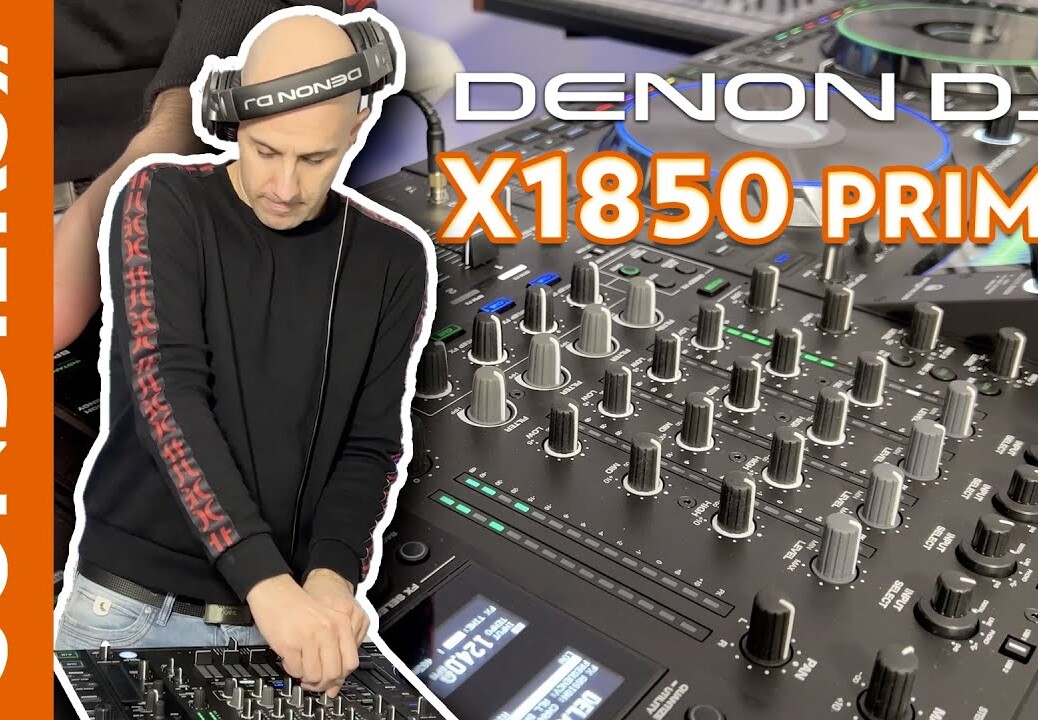 Comment fonctionne une table de mixage DJ Pro – avec la DENON DJ X1850 Prime