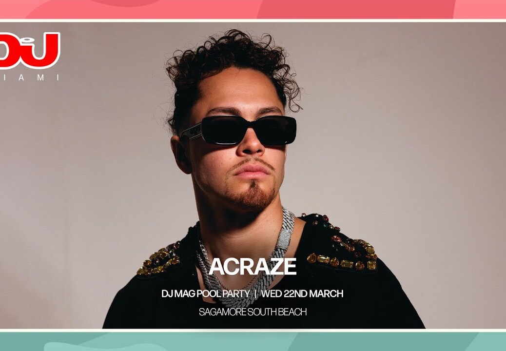 ACRAZE @ DJ Mag’s Miami Pool Party 2023