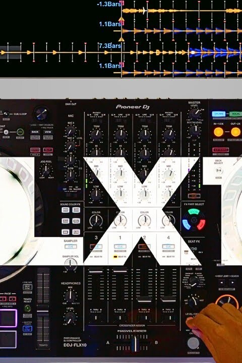 Pro DJ Mix on The New DDJ-FLX10 Controller (with Stems!)