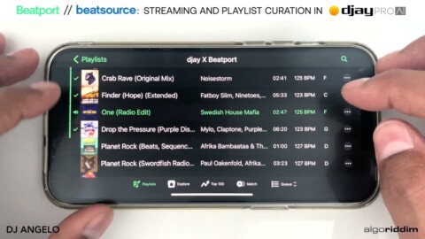 @beatport  Streaming & @AlgoriddimOfficial djay – How DJ Angelo Prepares His Sets