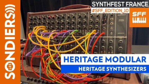HERITAGE MODULAR – Synthétiseur modulaire polyphonique Pure Data [#SFF2023]