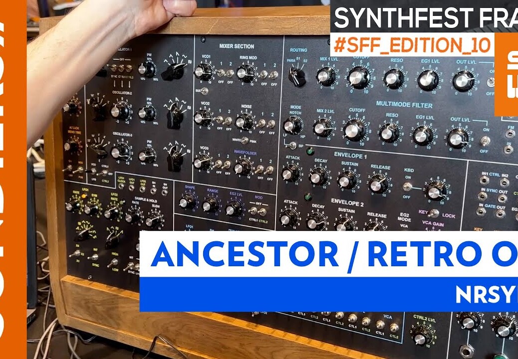 NRSYNTH RETRO ONE MK2 et ANCESTOR