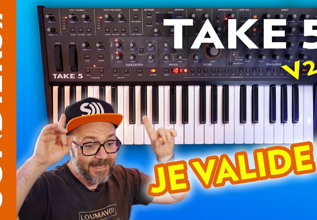 Vous allez très vite comprendre pourquoi j’aime ce synthé, le SEQUENTIAL TAKE 5