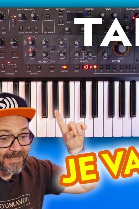 Vous allez très vite comprendre pourquoi j’aime ce synthé, le SEQUENTIAL TAKE 5