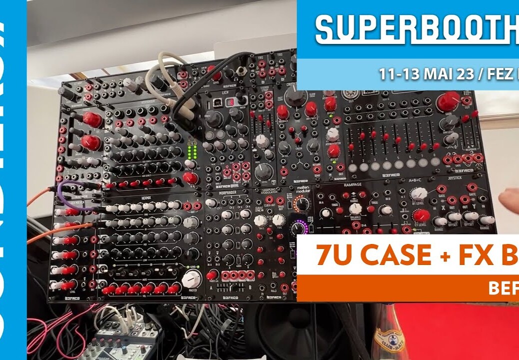 BEFACO 7U CASE + FX BOY (multi effets à cartouches)