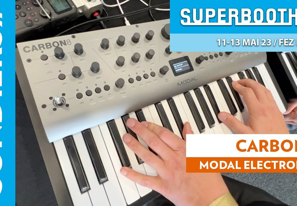 MODAL ELECTRONICS CARBON 8 : Synthé à 33 filtres et morphing