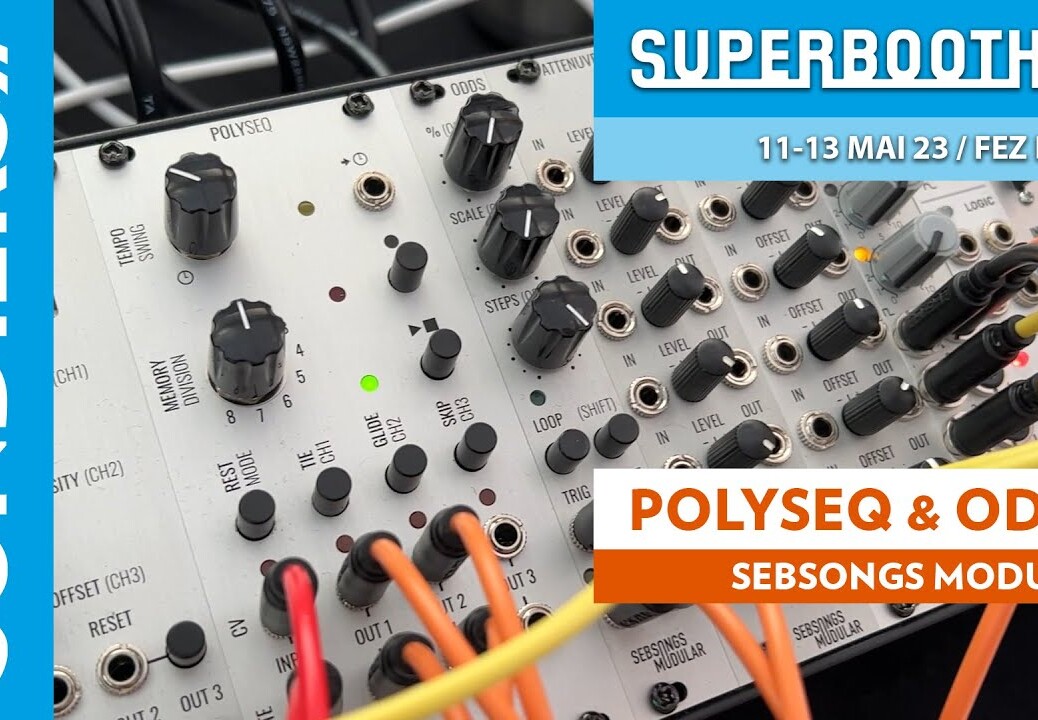 SEBSONGS MODULAR POLYSEQ & ODDS (Séquenceur type SH-101 et générateur de mélodies)