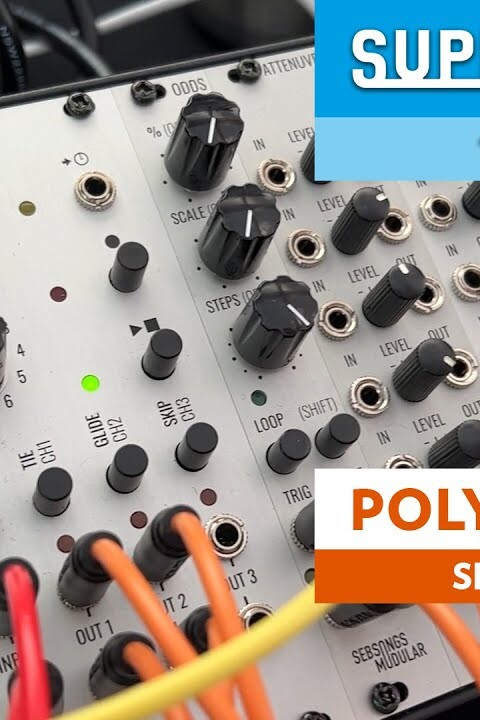 SEBSONGS MODULAR POLYSEQ & ODDS (Séquenceur type SH-101 et générateur de mélodies)