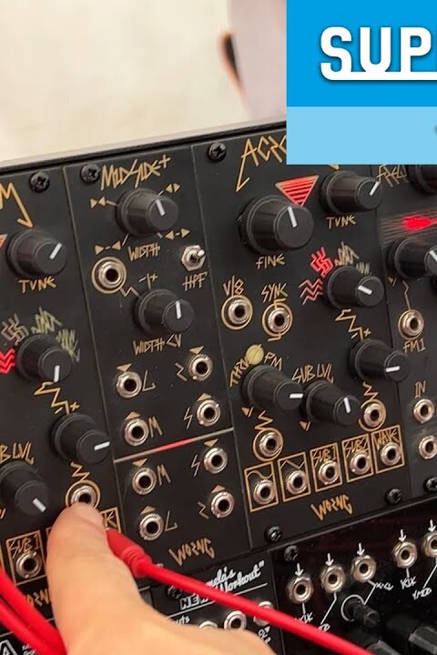 WORNG : Oscillateur ACRONYM + autres modules Eurorack (midside,+ parallax, vector space…)