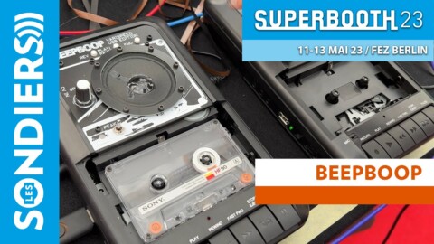 BEEPBOOP : Lecteur enregistreur à cassette mp3 + delay