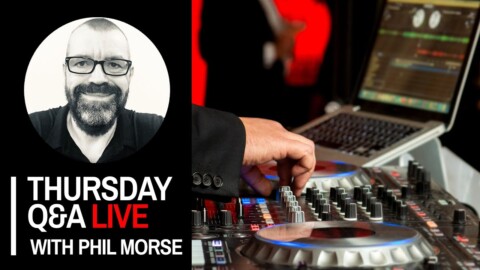How to DJ warm up sets, file quality, DJing without gear [Live DJing Q&A With Phil Morse]