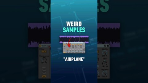 Weird Samples Airplane [Ableton Tips] #shorts #ableton #musicproduction
