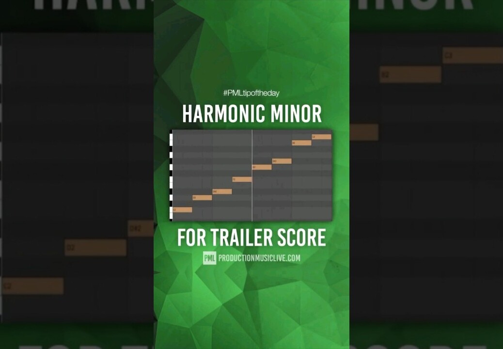 ? Harmonic Minor Scale for Trailer Score