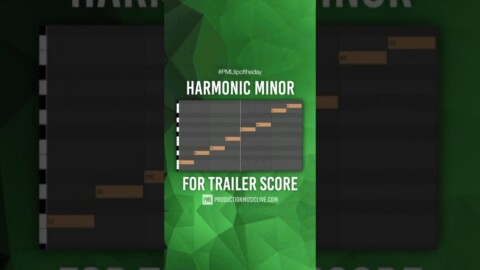 ? Harmonic Minor Scale for Trailer Score