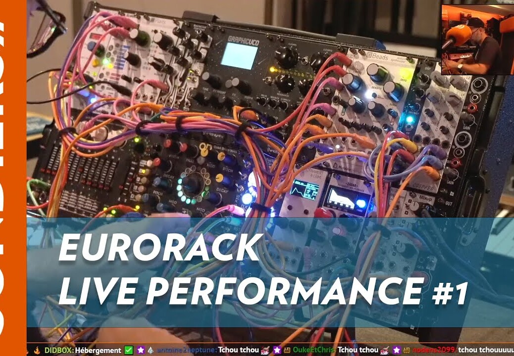 Eurorack live performance #1 (24/08/2022)