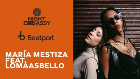 María Mestiza feat. LoMaasBello at Jägermeister Night Embassy Bogotá x  @beatport Live