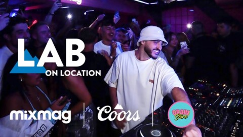 Sosa rollin’ tech set in The Lab | Mixmag x Grain Store x Coors