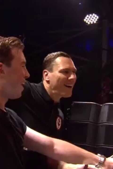 Hardwell & Tiësto Back2back Live at Tomorrowland 2014 FULL HD