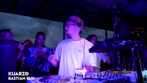 BASTIAN BUX  At Kuarzo LiveSet  – Comuna 13, Medellin – Colombia