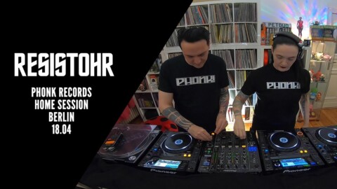 Resistohr a.k.a. PETDuo – PHONK! Records Home Session – Berlin – 18.04.2020