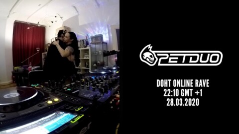 PETDuo @ Definition Of Hard Techno Online Rave – Berlin 28.03.2020