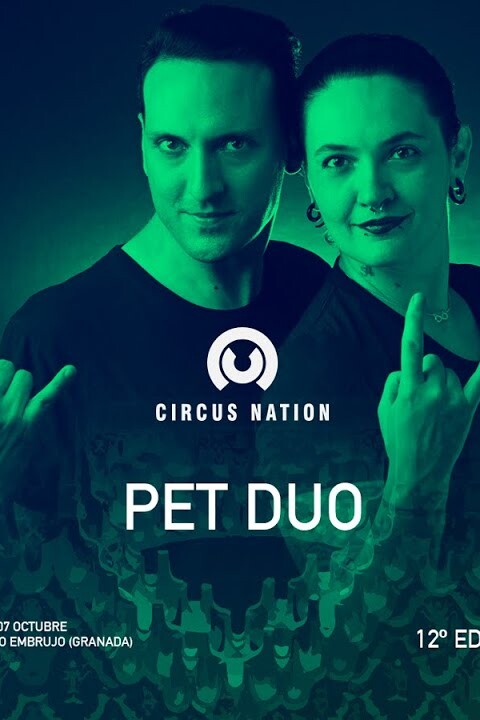 PETDuo 6 decks set @ Circus Nation, Granada, Spain, 2017