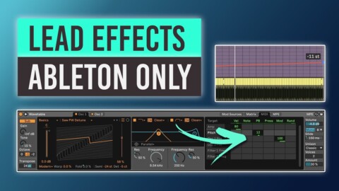Tech House PITCH EFFECT | Ableton Quick Tip