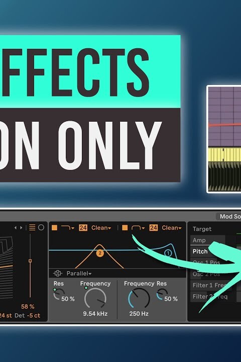 Tech House PITCH EFFECT | Ableton Quick Tip