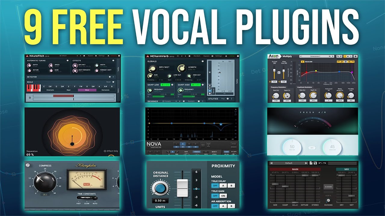 9 Best FREE VST Plugins For Vocals - Virtual Clubbing Life