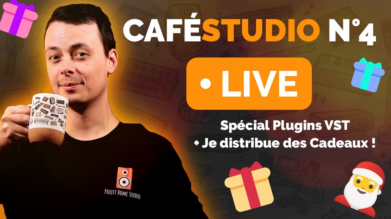 ? [CaféStudio] LIVE Spécial Plugins & Home Studio ! (+ ??? à GAGNER ...