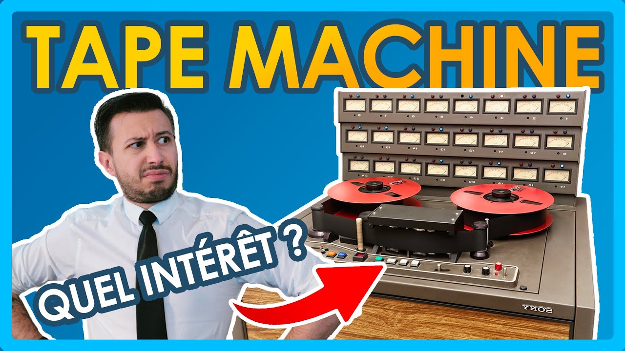 Parlons des TAPE MACHINE. Des Vraies et Des Plugins - Virtual Clubbing Life