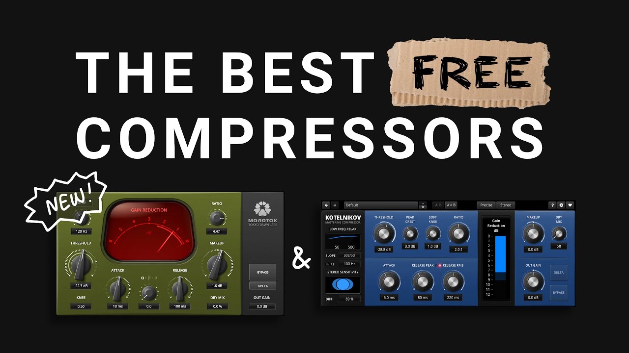 The Best Free Compressor Plugins for Music Production and Mixing ...