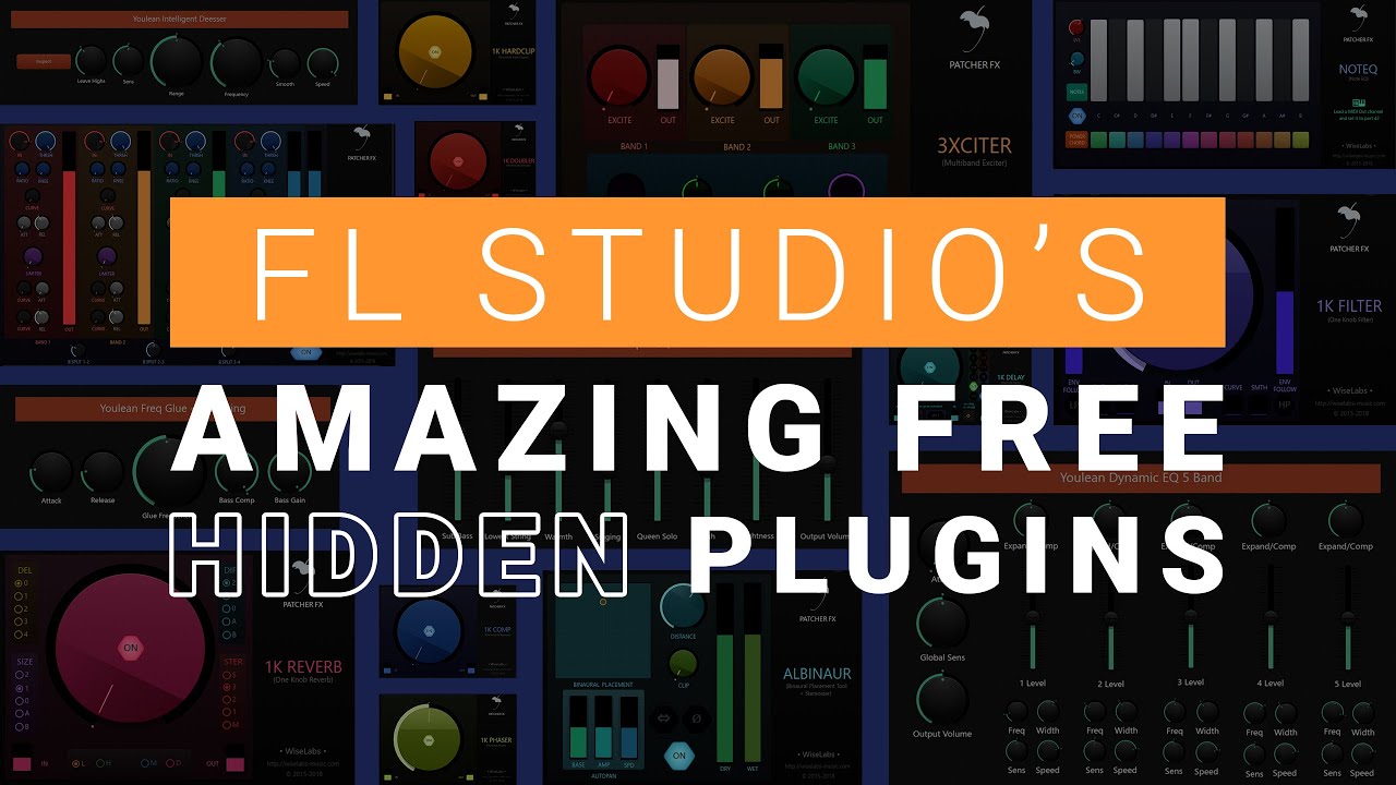 FL Studio's HIDDEN PLUGINS - Virtual Clubbing Life
