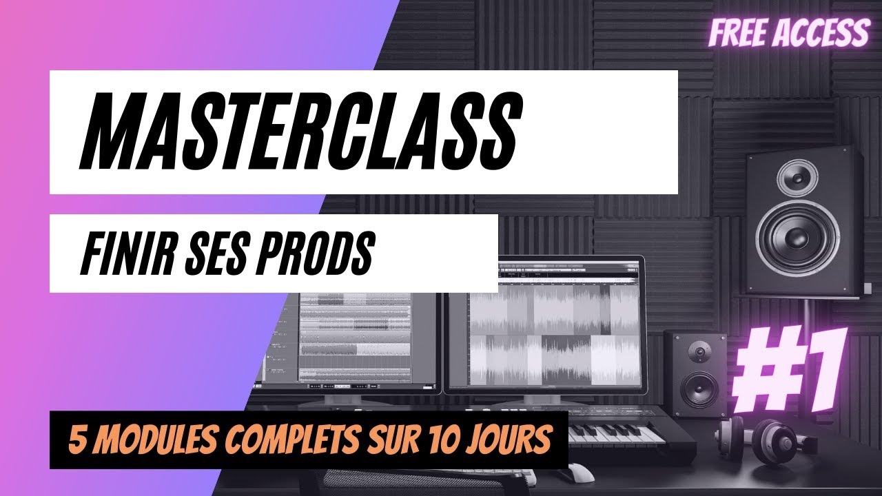 Masterclass Comment Faire une Prod ! - Virtual Clubbing Life