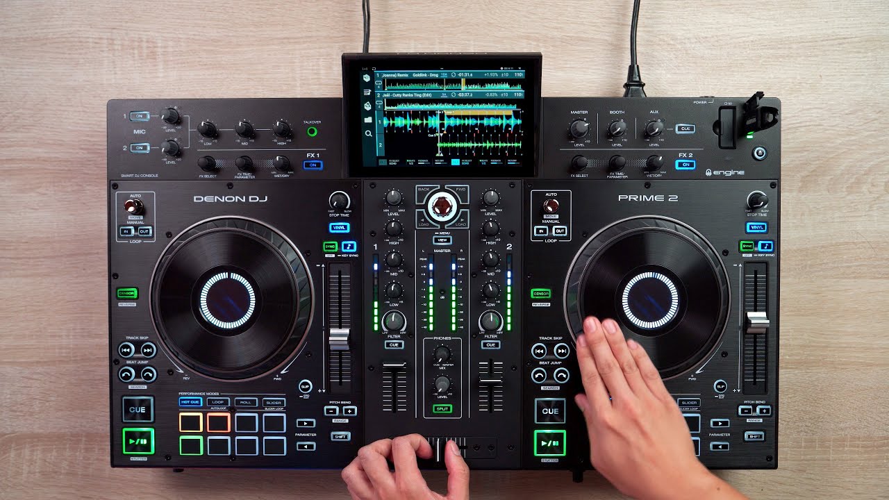 PRO DJ TESTS OUT THE DENON DJ PRIME 2 - Fast and Creative DJ Mixing ...