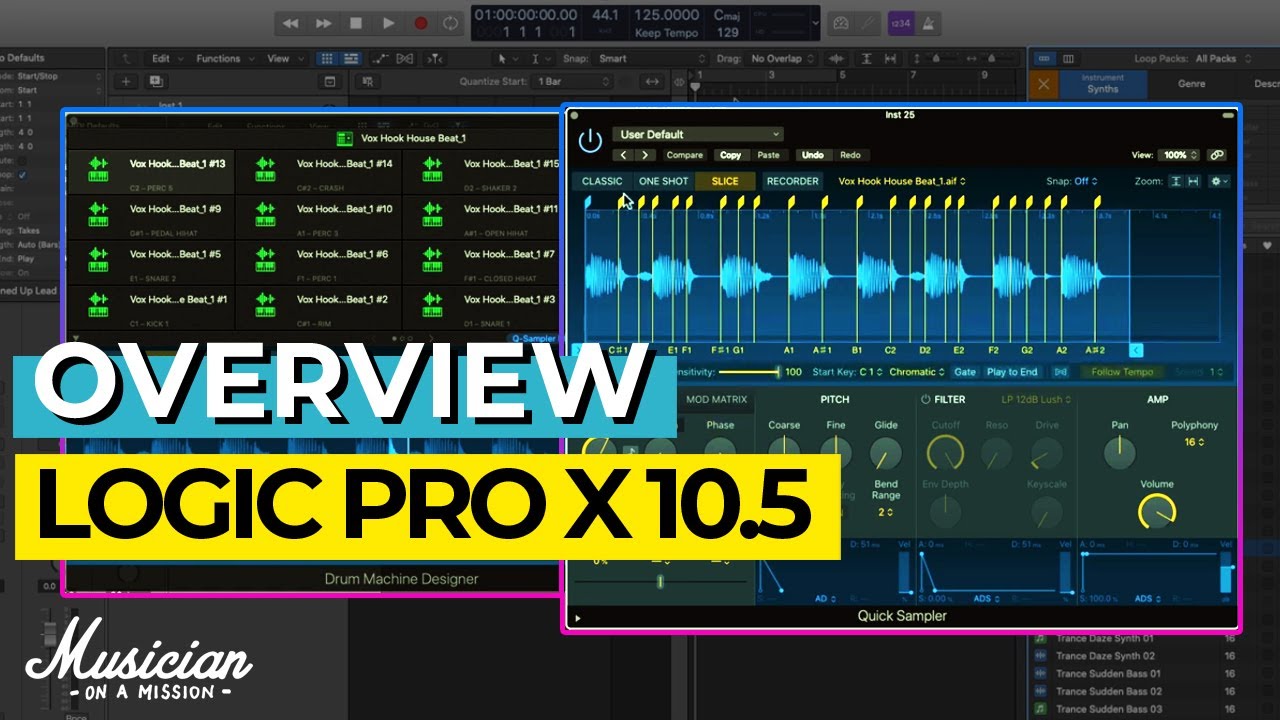 Logic Pro X 10.5 Update Overview - Virtual Clubbing Life